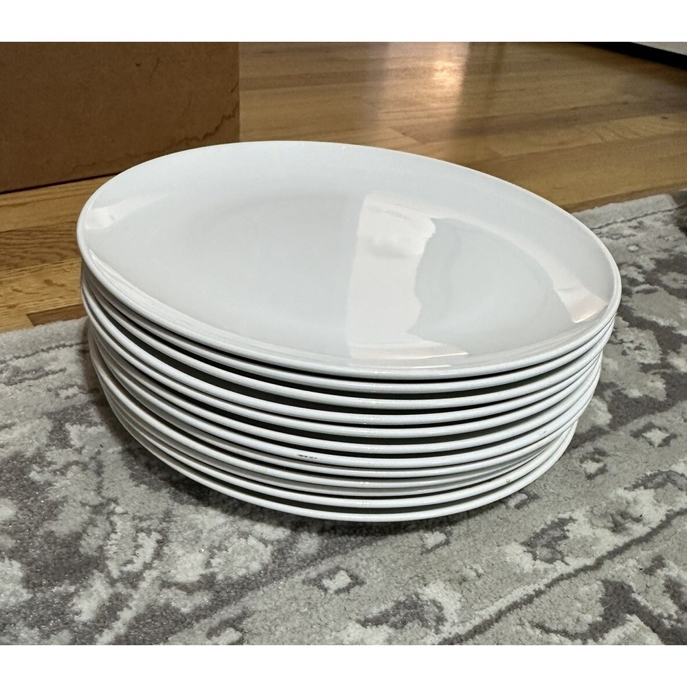Vintage Centura by Corning "White Coupe" Individual Salad‎ Plate USA Circa: 1960 - Picture 2 of 2